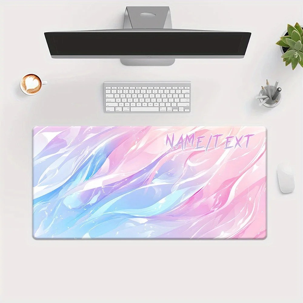 Gaming Keyboard Name - Personalized Custom Name Text XXL Desk
