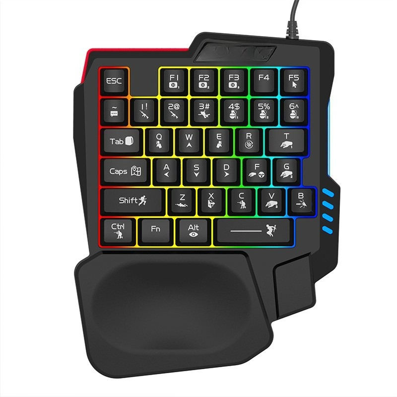 Gaming Keyboard Ebay - K5 one-handed keyboard Gungod Throne left-hand