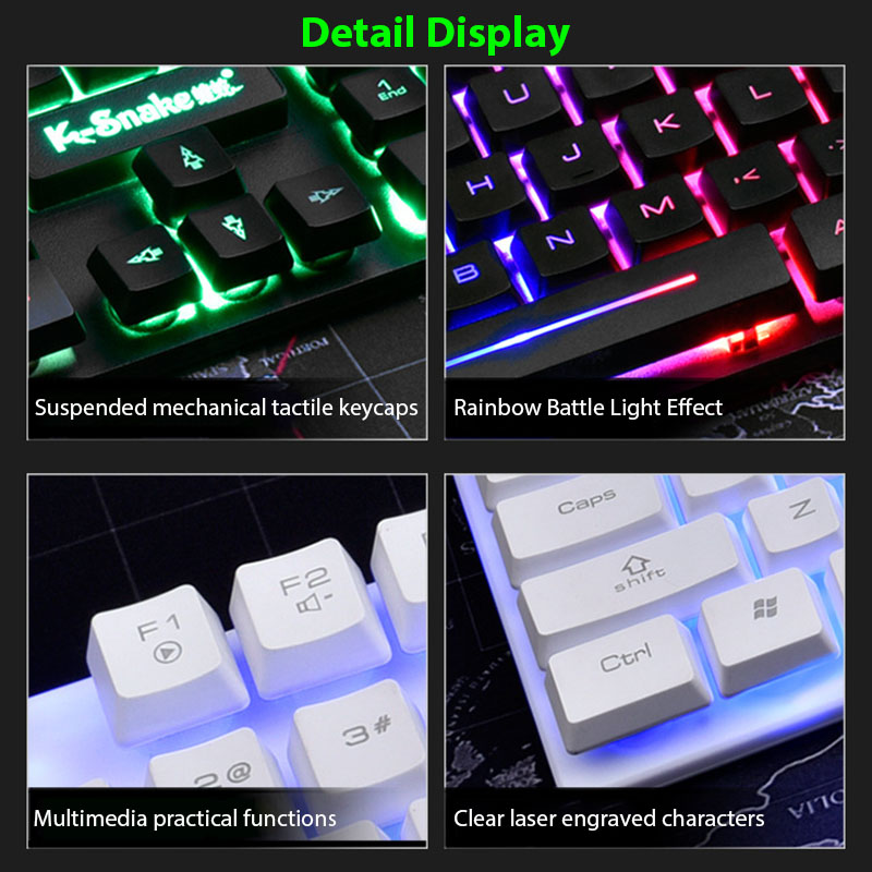 KM320 Keyboard And Mouse Set W - Gaming Keyboard And Mouse Combo 评论和价格
