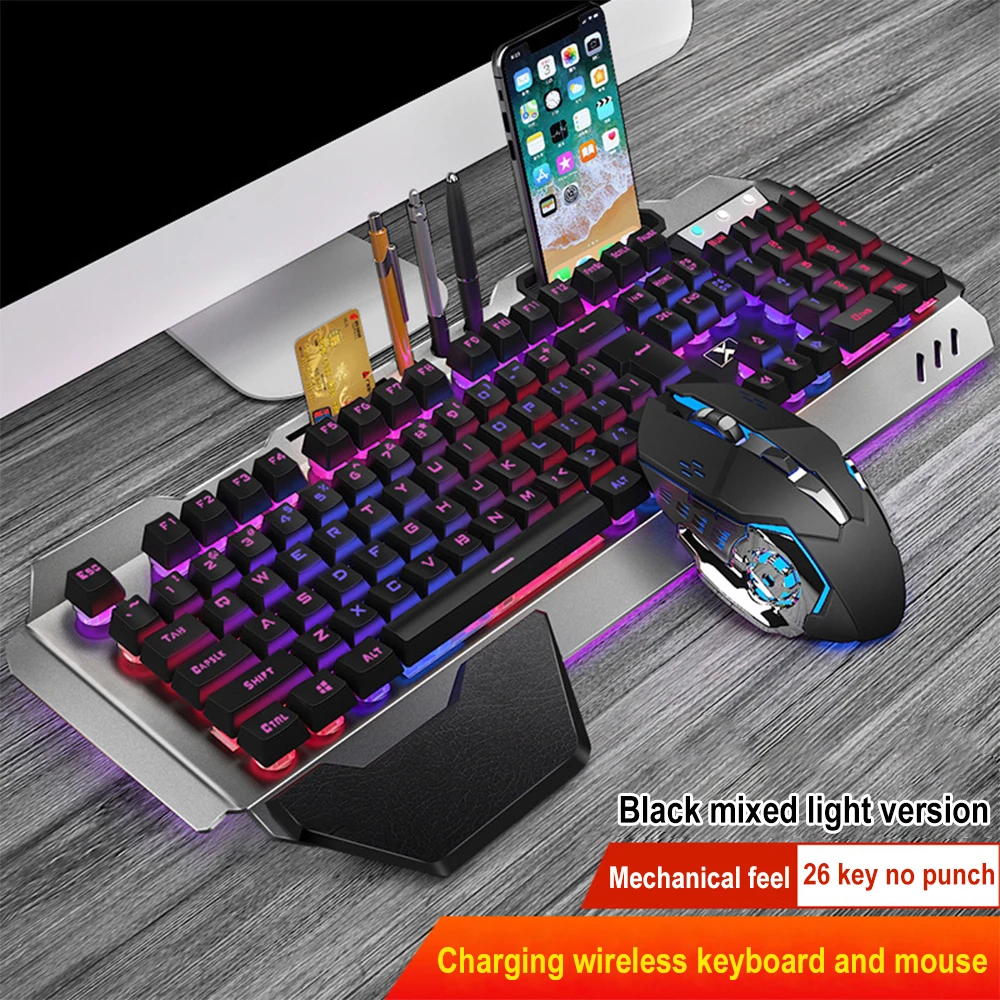 K680 Rechargeable 2.4G wireles - Gaming Keyboard Mini 评论和价格