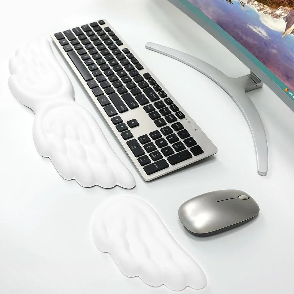 Mousepad Ergonomic Angel Keybo - Gaming Keyboard And Mouse Set 评论和价格