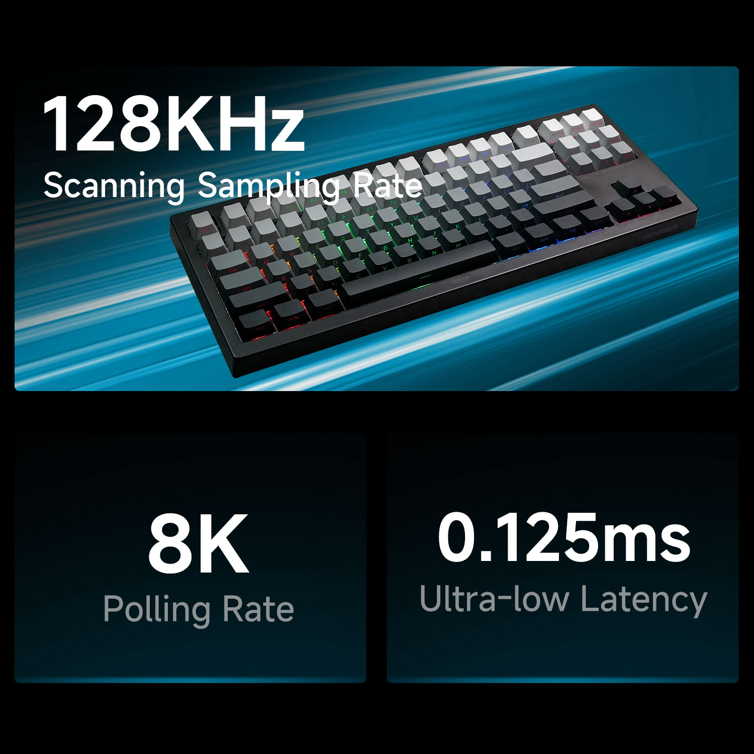 Akko x Monsgeek FUN87 HE Magne - Gaming Keyboard Tkl 评论和价格