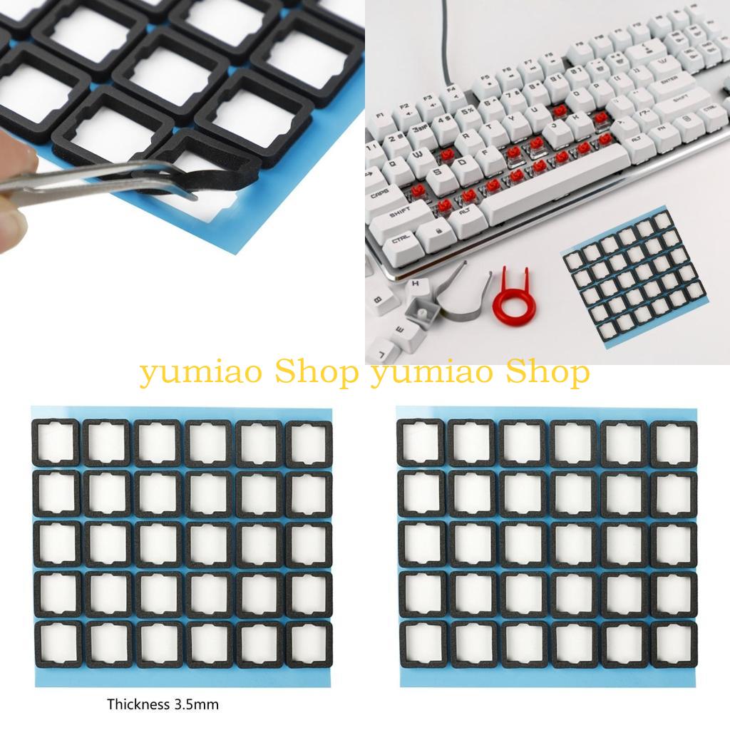 587B 120Pieces Keyboard Switch - Foam Dampener Sheet 评论和价格