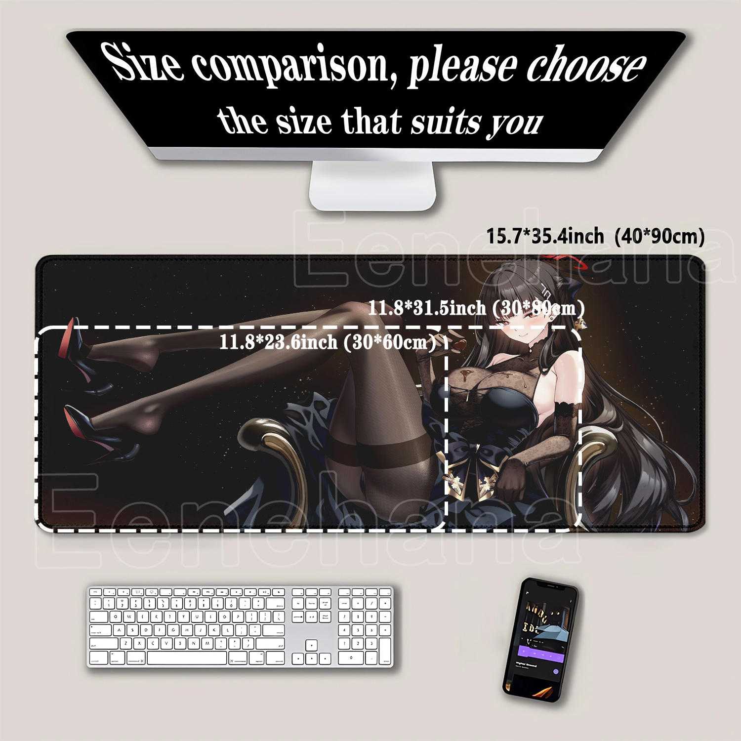 Gaming Blue Archive Tsukatsuki - Gaming Keyboard Blue 评论和价格