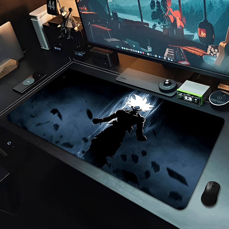 DBZ Black Anime Mouse Pad Drag - Gaming Keyboard Tactile 评论和价格