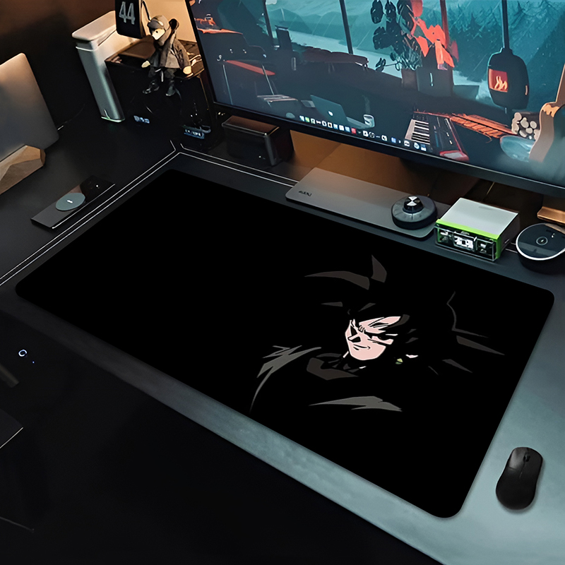 DBZ Black Anime Mouse Pad Drag - Gaming Keyboard Tactile 评论和价格