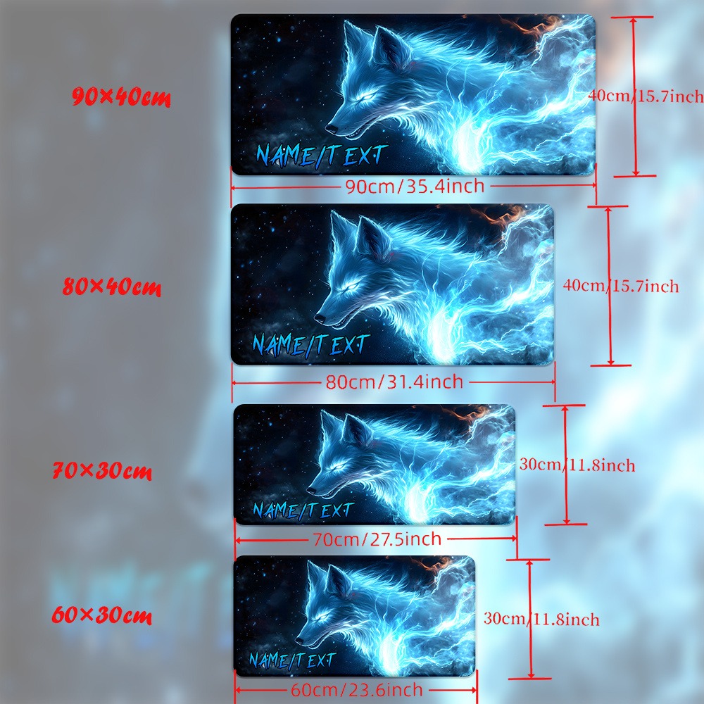 Custom Name Magic Wolf HD Prin - Gaming Keyboard Name 评论和价格