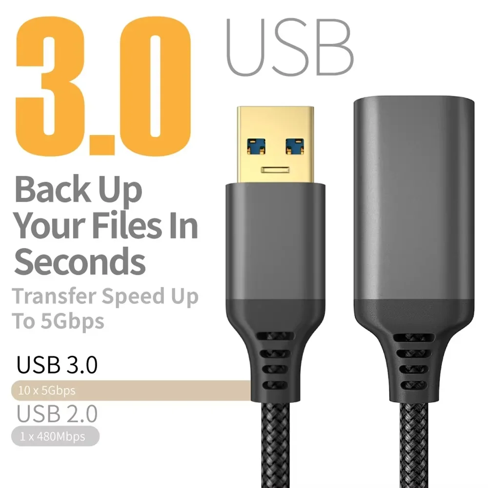 0.5/1/2/3/5m Nylon Braided USB - Coiled Usb Cable 评论和价格