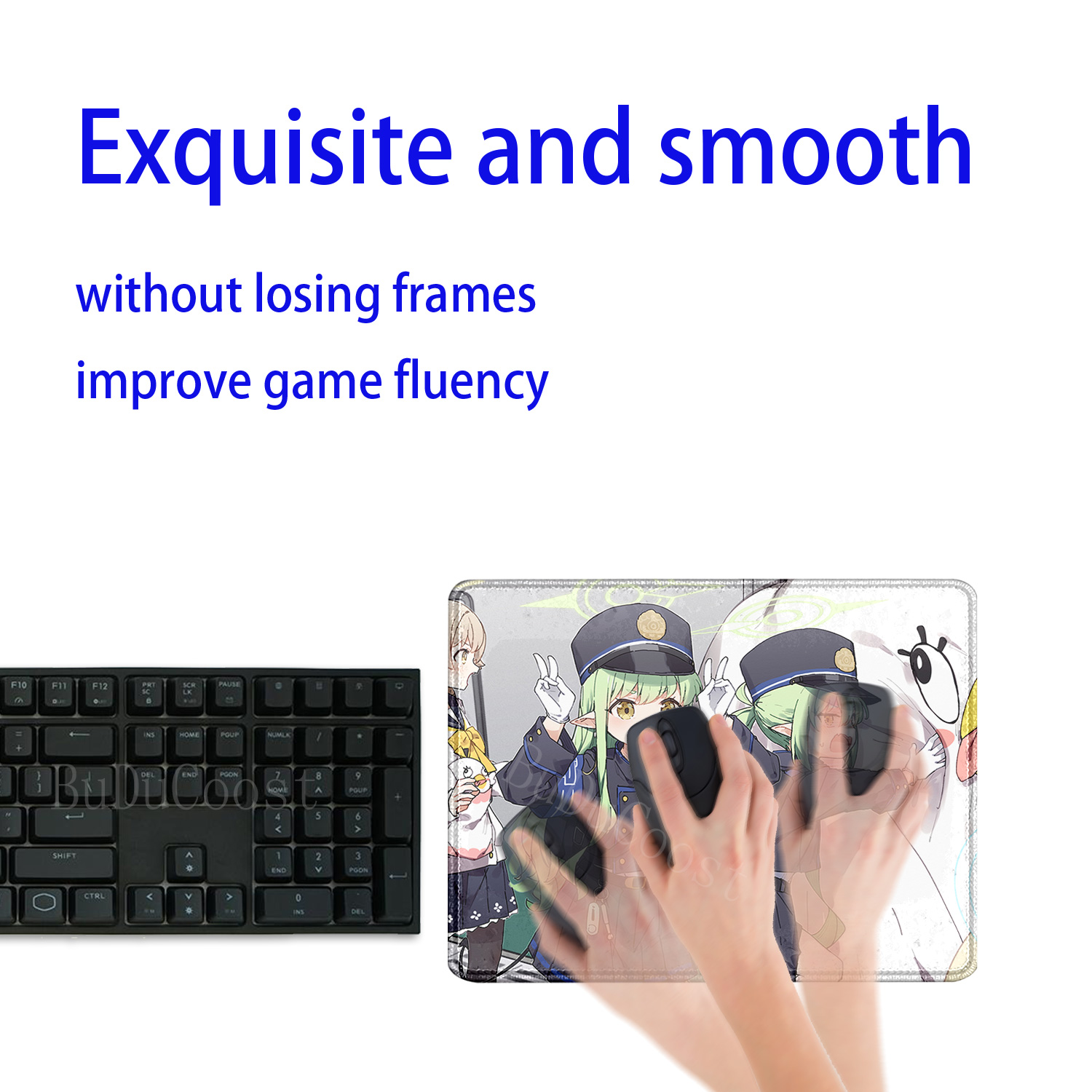 Tachibana nozomi Tachibana hik - Gaming Keyboard Blue 评论和价格