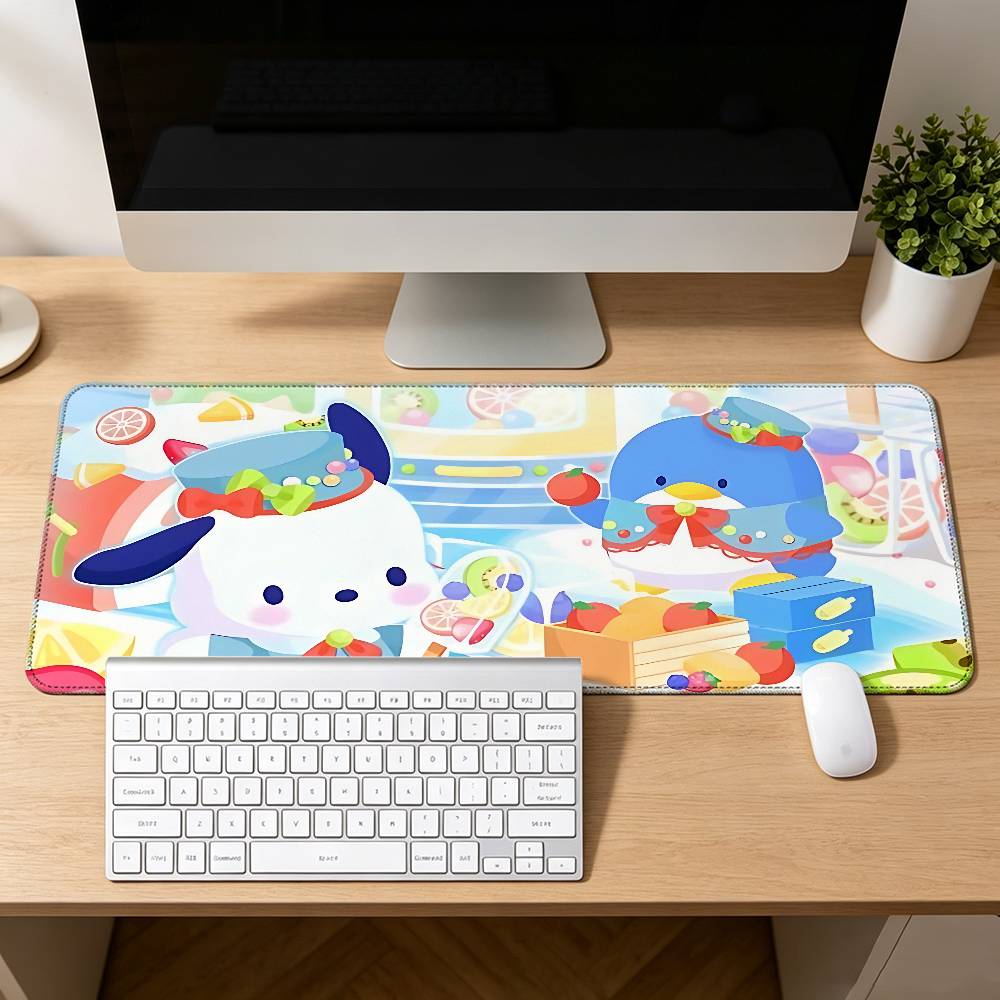 Cute P-Pochacco Mouse Pad Rubb - Gaming Keyboard Top 评论和价格