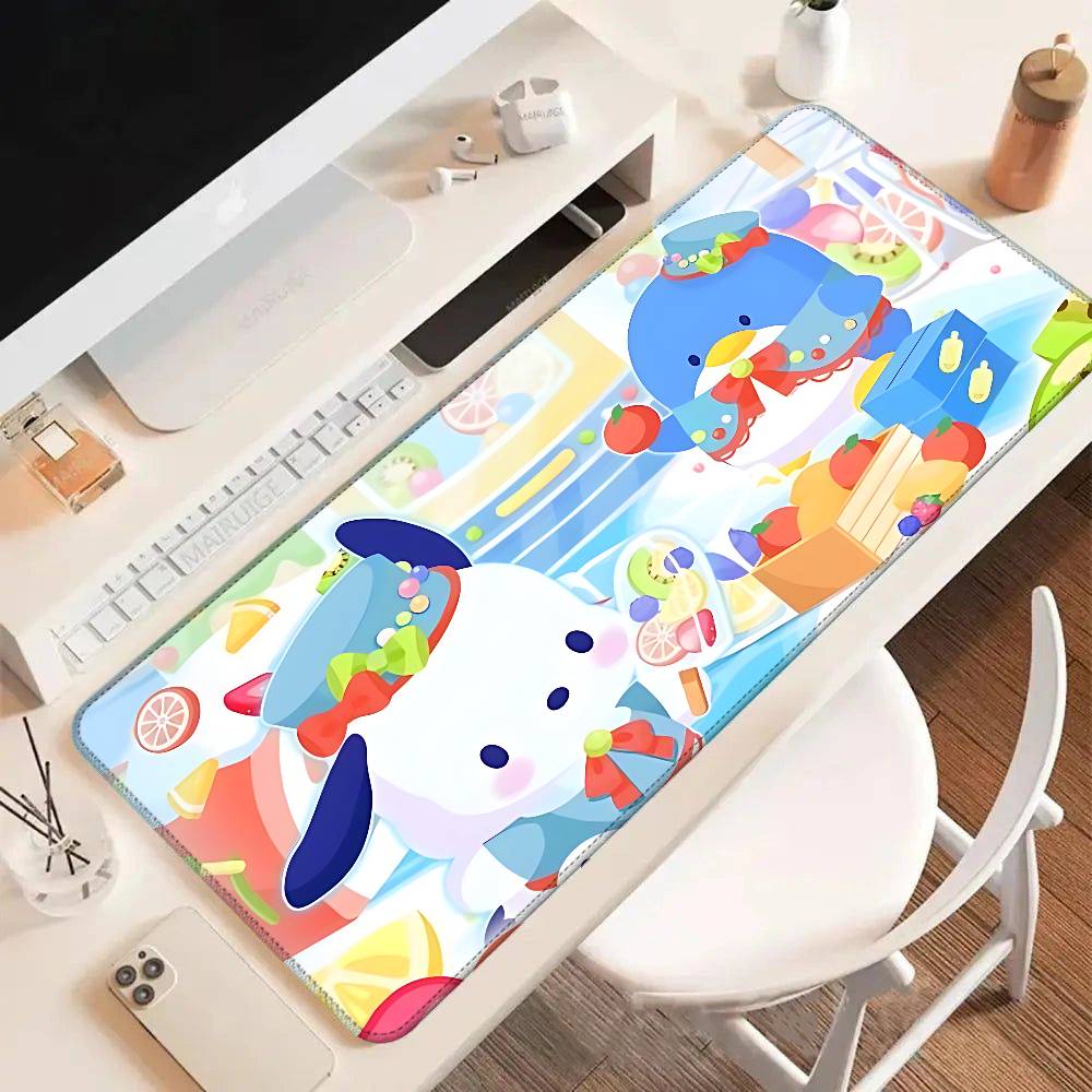 Cute P-Pochacco Mouse Pad Rubb - Gaming Keyboard Top 评论和价格