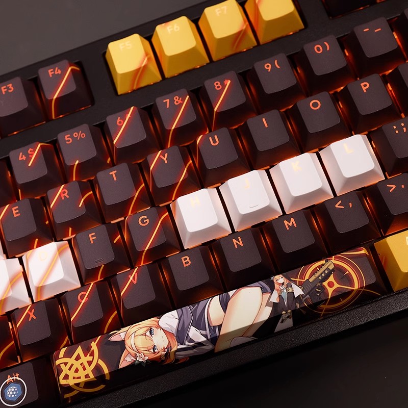 108 Keys/set Blue Archive Loch - Gaming Keyboard Blue 评论和价格