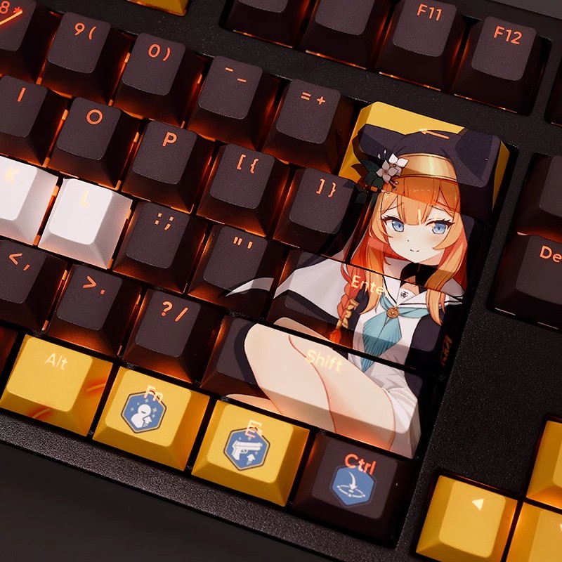 108 Keys/set Blue Archive Loch - Gaming Keyboard Blue 评论和价格