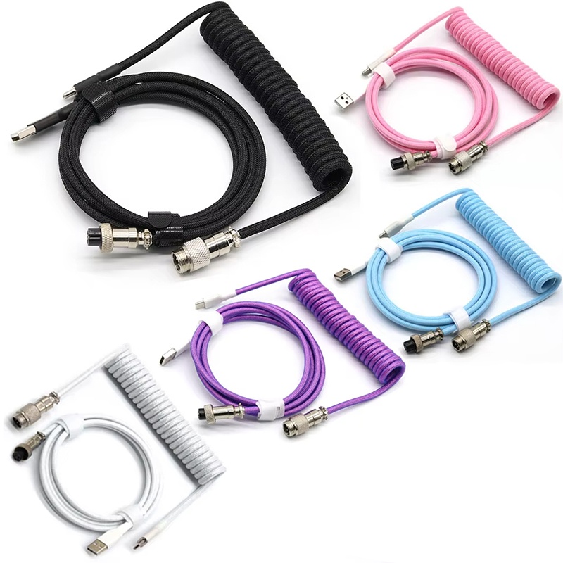 Mechanical Keyboard Coiled Cab - Gaming Keyboard Types 评论和价格