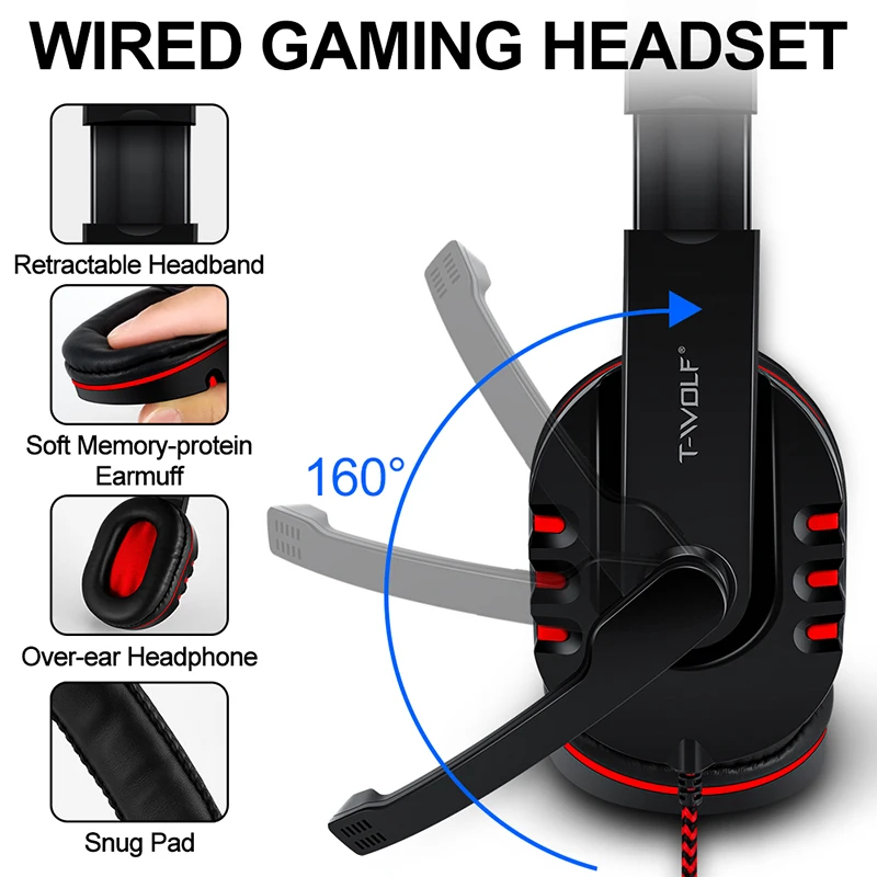 T-WOLF Game Four Piece TF800 I - Gaming Keyboard And Mouse Set 评论和价格