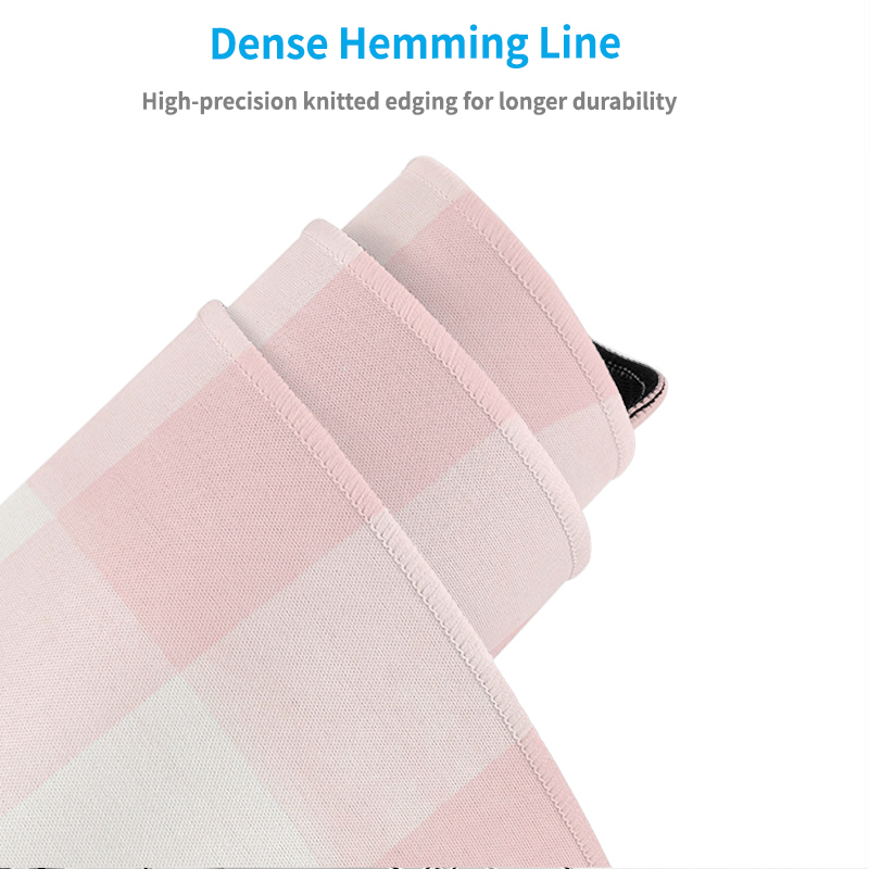 Pink Plaid Mouse Pad Gamer XL  - Keyboard Mouse Bundle Gaming 评论和价格