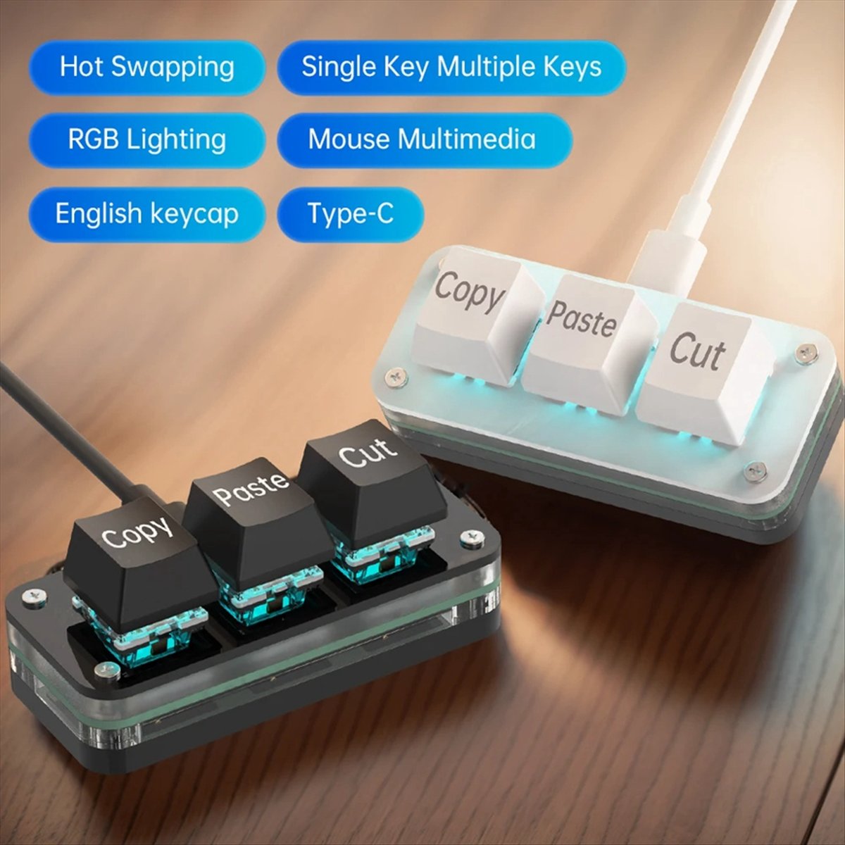 doyou 3 Keys Macro Programming - Gaming Keyboard Types 评论和价格