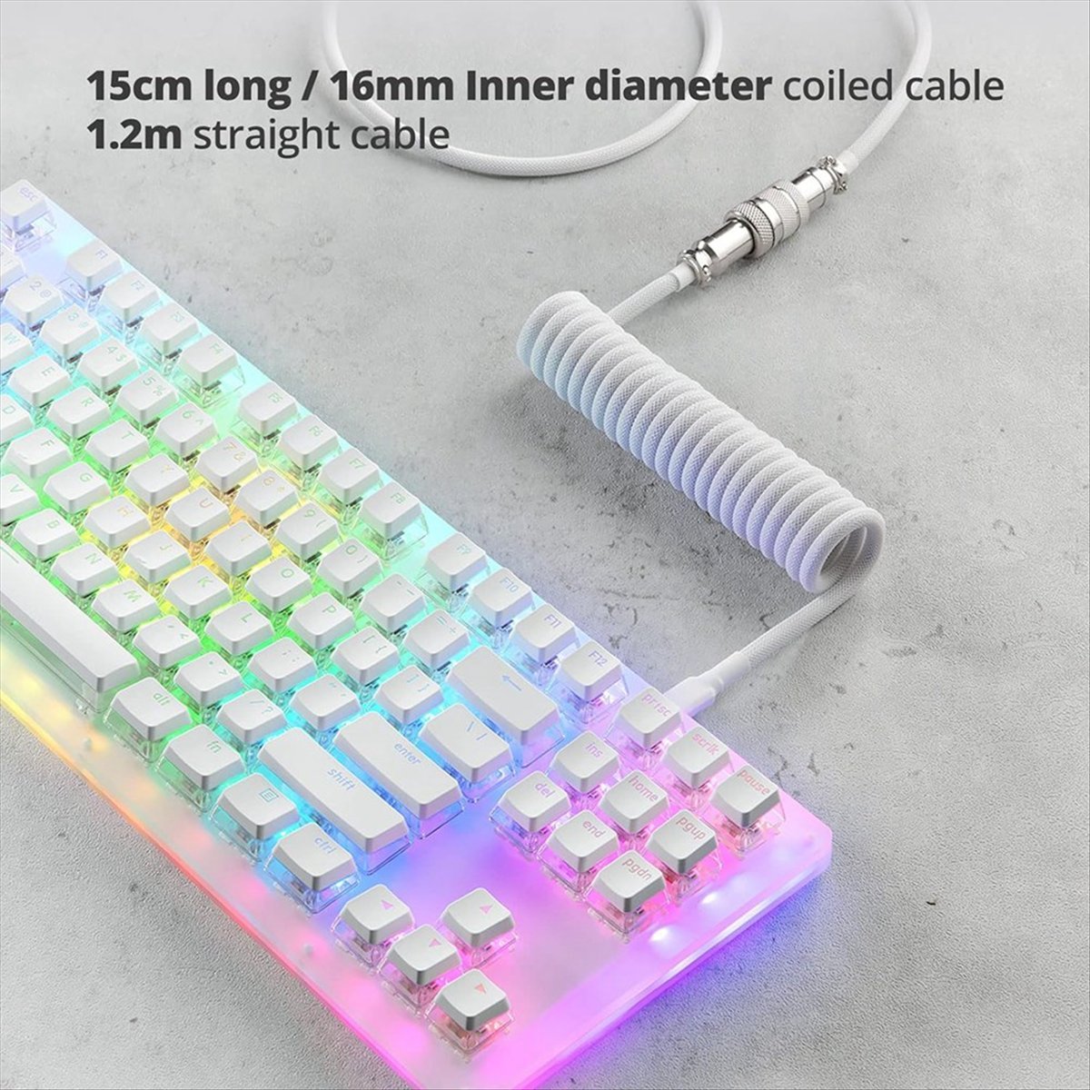 AAAE USB Type-C Cable for Gami - Gaming Keyboard Types 评论和价格
