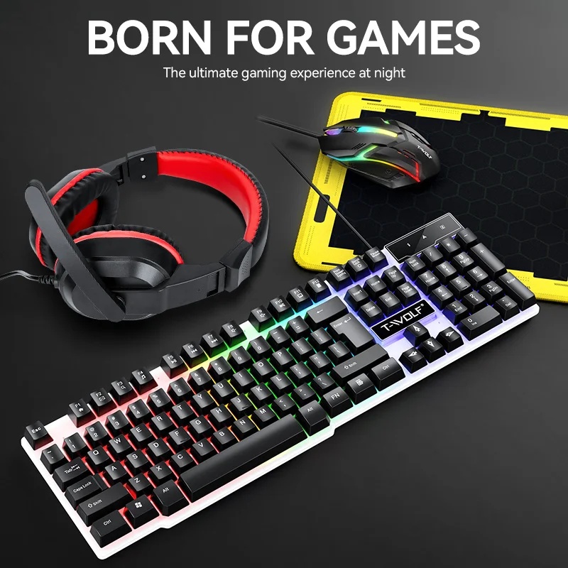 NEW USB Keyboard And Mouse Gam - Gaming Keyboard And Mouse Combo 评论和价格