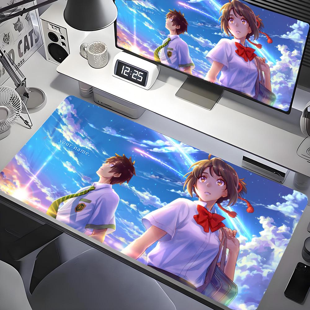anime Your Name Mouse Pad Desk - Gaming Keyboard Name 评论和价格