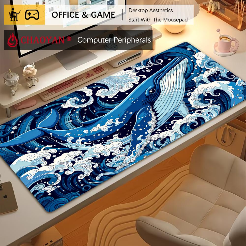 Blue Whale and the Ocean Mouse - Gaming Keyboard Blue 评论和价格