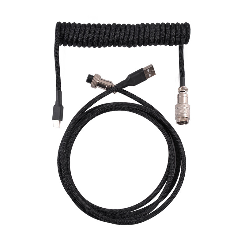 Type C Mechanical Keyboard Coi - Coiled Usb Cable 评论和价格