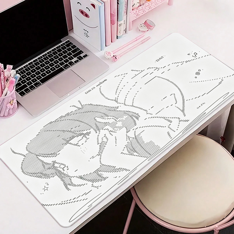 1Pcs Leather Mouse Pad Anime A - Gaming Keyboard Tactile 评论和价格